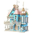 thumbnail image 1 of Kids Wooden Puzzle Kit 3D Villa Wooden Building Kit Wood Model Kit Puzzle Toy, 1 of 8
