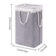 thumbnail image 3 of Teissuly Clearance Large Laundry Basket,, Freestanding Laundry Hamper, Collapsible Tall Clothes Hamper With Extended Handles For Clothes Toys In The Dorm And Family(Gray, A) Teissuly WER2023081500854, 3 of 6