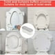 thumbnail image 5 of Función adhesiva para una instalación sin complicaciones, el parachoques de asiento de inodoro inferior de TPE duradero garantiza una fijación segura y un rendimiento duradero en cualquier entorno, 5 of 5