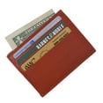 thumbnail image 6 of Swiss Marshal Slim Thin ID Credit Card Money Holder Genuine Leather Wallet SM-P270, 6 of 41