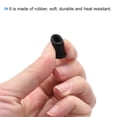 thumbnail image 4 of Unique Bargains Support à Oeillets en Caoutchouc Dia 15/32 Pieds (12 mm) Rond Type T pour Protection de Fil, Lot de 4, 4 of 5