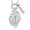 Customize, variant on Anatomical Heart Cremation Jewelry Heart Urn Necklace for Ashes Human Pet Funeral Ashes Pendant for Human Pet Memorial Urn Jewellery