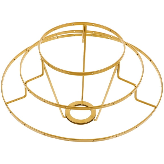 WRITWAA Chandelier Frame DIY Ring Golden 1Set