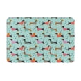 thumbnail image 2 of Uemuo Christmas Dachshund Printed Door Mat Indoor Doormat 16"x24",Front Back Door Mats Non Slip Entrance Rugs,Inside Doormats for Entryway, 2 of 9
