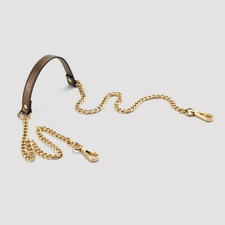 GZhLonKiMa 120cm Leather Bag Chain Strap For Bag Accessories Female Shoulder Strap Handbags Metal Chain