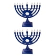 thumbnail image 4 of Lámpara de noche decorativa de Hanukkah, versátil lámpara de vela de Hanukkah de cabezales para chimenea, mesa, centro de mesa, dormitorio, 2 piezas, 4 of 8