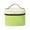 Green, variant on Pink Dopamine Square Lunch Bag Color Block Fashion Insulated Cooler Bag For Outdoor Picnic Office Meal Prep Thermal Bag 7.09X7.09X1.18 Inches 0.28 Lb 1Pc