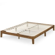 Zinus Lucinda 10 Wood Platform Bed Frame, No Box Spring Required, King