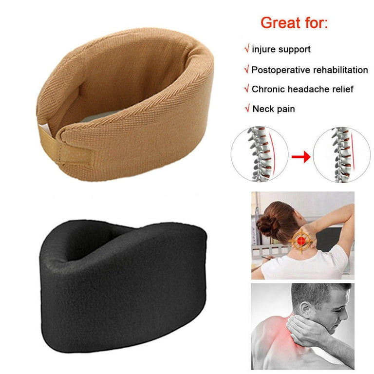 Cervical top collar pillow