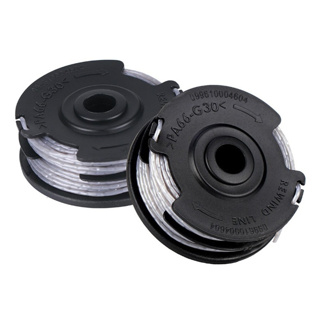 2X Trimmer Spool with Cord Fits For Greenworks G40LT G40LT30 Strimmer 2101602 