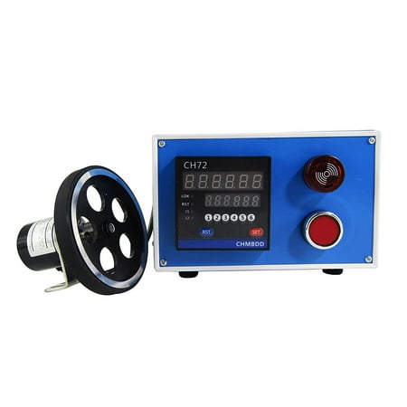 

INTBUYING Electronic Digital Meter Length Counter Meter Wheel Roll Length Measuring Meter AC85-265V