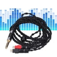 thumbnail image 4 of Fyydes Audio Cable for ,Auxiliary Cable,Double Needle 8 Core Balanced OCC Silver Plated Audio Cable for HD600 HD580, 4 of 8