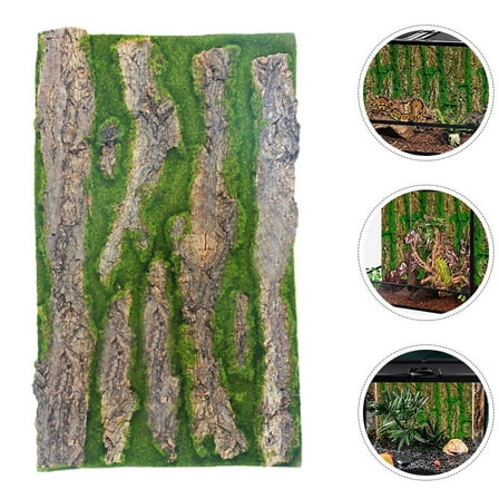 MEIBUTYUP 3D Reptile Background Board for Aquarium and Terrarium Decoration, Multi-Use Habitat Accessory