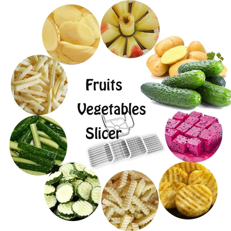 Potato Fine Slicer Slim Slice Cutter Cheese Grater French Chips Fruit  Vegetable