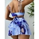 thumbnail image 2 of Traje de baño con dobladillo con volantes,Conjunto de bikini de 3 piezas Conjunto de bikini de piezas Traje de baño de piezas Características de vanguardia, 2 of 6