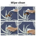 thumbnail image 4 of JEUXUS Tropical Pineapple Fruit Summer Round Tablecloth Washable Free Table Cloths Cover Mat Lace for Parties Dining Room Kitchen Holiday, 4 of 7