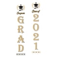thumbnail image 1 of Banners de graduación 2021, grandes carteles de poliéster para fiestas, decoración de puerta y porche C, 1 of 9
