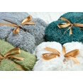 thumbnail image 3 of Chanasya Super Soft Shaggy Longfur Throw Blanket | Snuggly Fuzzy Faux Fur Lightweight Warm Elegant Cozy Plush Sherpa Fleece Microfiber Blanket | For Couch Bed Chair Photo Props - 50 "x 65" - Green, 3 of 3