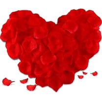 Youersen 5000 PCS Artificial Rose Petals for Wedding, Events, Valentine's Day and Parties, Silk Red
