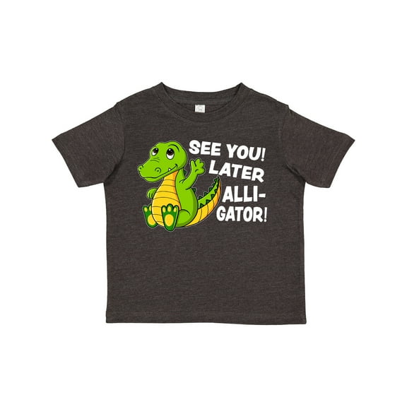 Inktastic See You Later Alligator Boys or Girls Toddler T-Shirt