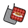 thumbnail image 2 of Caroline's Treasures Pancake Face Pair of Pot Holders, 2 of 2