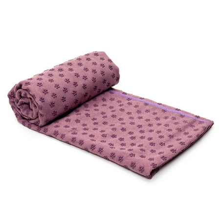 UPC: 0702038294580 | Premium Absorption Hot Yoga Mat Towel with Slip-Resistant Grip Dots