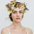 thumbnail image 3 of Realistic Artificial Floral Hair Accessory Flower Headpiece Adds A Touch Of Elegance To Any Outfit For Special Occasion, 3 of 8
