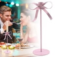 thumbnail image 2 of Taper Candlestick Holders Metal Candle Holders Valentine's Day High End Ornaments Butterfly Bows High Legged Candle Holders Home Crafts Valentine's Day Celebration Decorations, 2 of 5