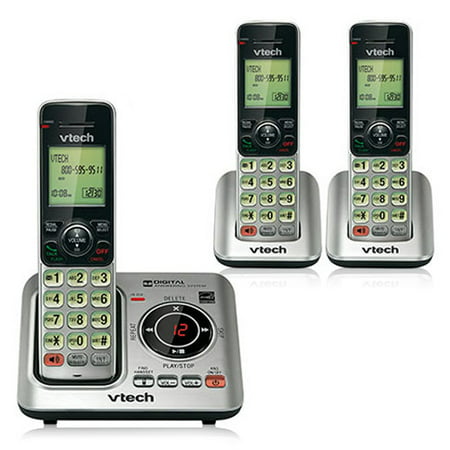 VTech CS6429-3 Cordless Phone w/ Digital Answering System and 2 Extra