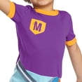 thumbnail image 3 of Disguise Toddler Girls' Blippi Meekah Classic - Size 3T-4T - Purple, 3 of 3