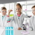 thumbnail image 1 of Uklsqma 1200X Beginner Compound Microscope Kit for | High-Definition Scientific Educational Toy with 100X 400X 1200X Magnification | Led Monocular Viewing | Stem Science Experiment Set with A, 1 of 5