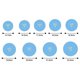 thumbnail image 2 of Jumpingount 1 Pair Ring Set Fingers Pendent Fine Couple Multipurpose Lady Dating Prop Workmanship Elegant Accessories Rustproof Gift Ropa, zapatos y accesorios Miscelánea Numero 5, 2 of 6