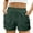 Green, variant on Tumotour Active Workout Shorts For Women Work Out Shorts Elastic Pocket High Waisted Athletic Shorts Sporty Shorts Lightweight Biker Shorts Gym Shorts