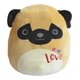 thumbnail image 1 of Edición limitada Squishmallow Original Kellytoy Happy Love Day Edition con corazón 12 "Animal de peluche almohada para mascotas Valentine Squad (Penny The Pug) Kelly Toy 787177627635, 1 of 1