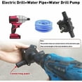 thumbnail image 4 of Bomba de taladro eléctrica, bomba de agua, mini bomba de taladro eléctrica manual, bomba autocebante portátil, bomba de taladro, bomba de agua pequeña para el hogar, jardín, 6,35 mm, 4 of 5