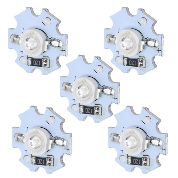 Chip SMDLED, 25 piezas, 0,5 W, 5 V, chip de fuente de luz para accesorios de iluminación DIY, solución innovadora