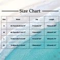 thumbnail image 3 of ABATAB Women Capri Pants Summer Casual Low Waisted Crop Trousers Baggy Beach Vacation Lantern Harem Capris, 3 of 7