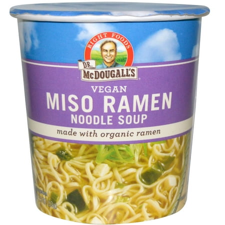 Dr. McDougall's, Miso Ramen Noodle Soup, 1.9 oz(pack of