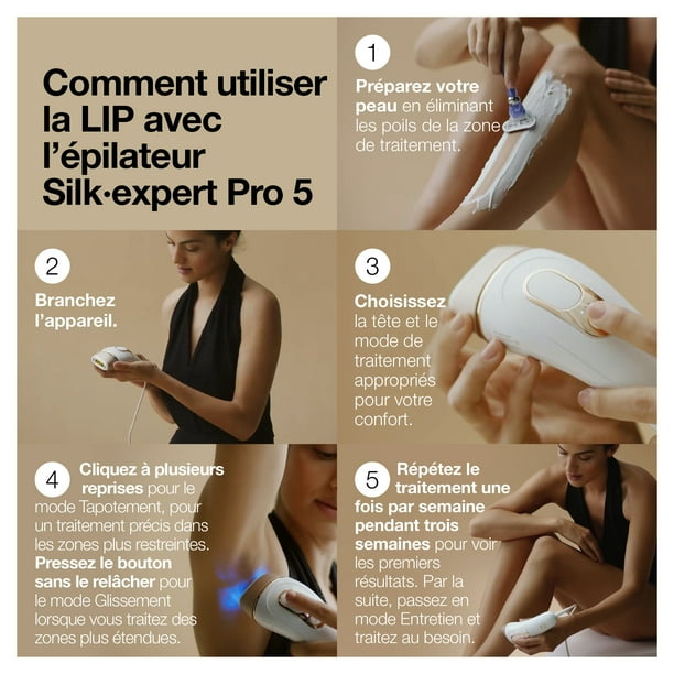 Braun IPL Silk-Expert Pro 5 Laser Hair Removal at Home