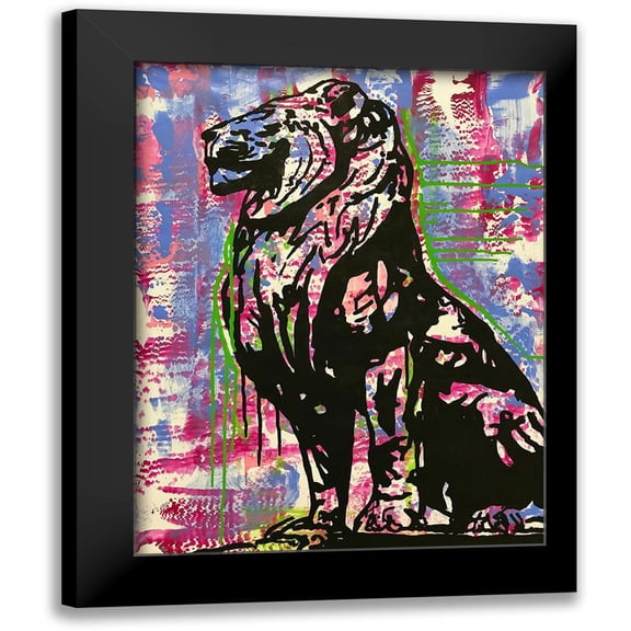 Dean Russo Collection 12x14 Black Modern Framed Museum Art Print Titled - Regal