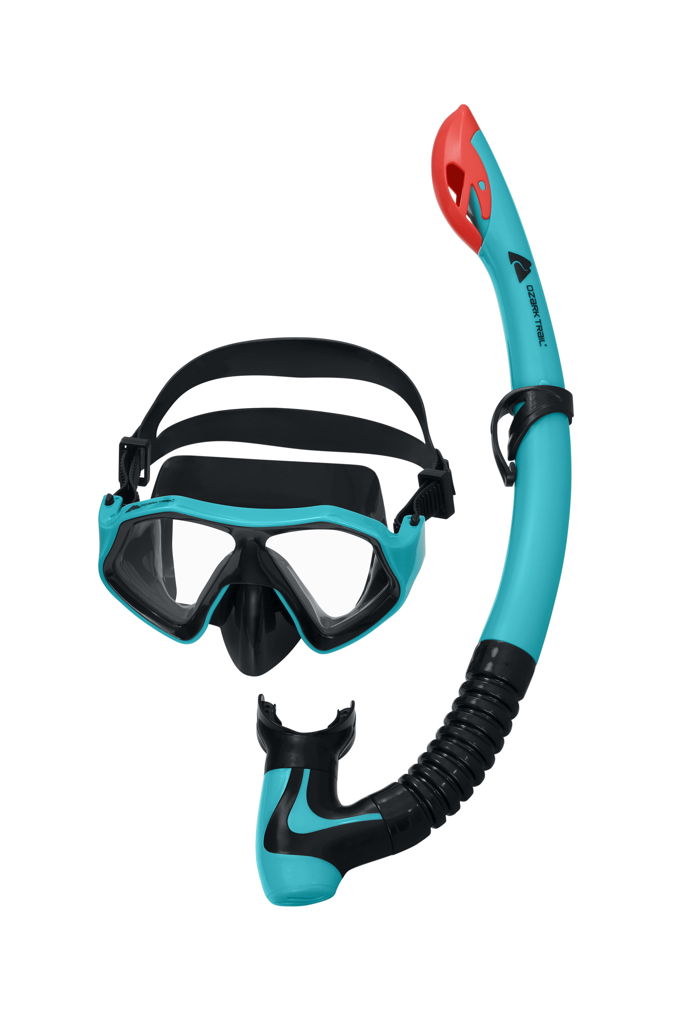 Ozark Trail Jr. Dominator Pro Youth 7+ Snorkel Mask Teal