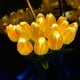 thumbnail image 5 of 10pcs Flash Led Light Tulips - Realistic Artificial Flowers For Home Garden Decor, Wedding Gift, 5 of 5