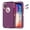 Purple, variant on DaXi Case for iPhone Xs/X, Rugged Shockproof and Drop-Proof Triple-Layer Full Body Protection [Screen Protector Not Included] -Black