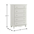 thumbnail image 4 of Home Elegance B1799-9 50 x 18 x 34 in. Clementine Chest - White, 4 of 4