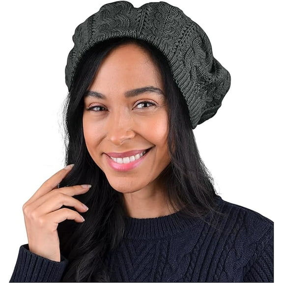 Knitted French Berets for Women by Nollia