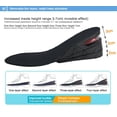 thumbnail image 5 of 3-9cm Height Increase Insole Cushion Height Lift Adjustable Cut Shoe Heel Insert Taller Women Men Unisex Quality Foot Pads, 5 of 9