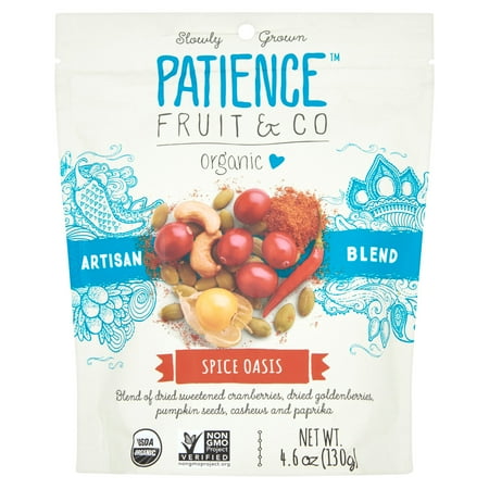 Patience Fruit; Co, Dried Fruit Spice Blend Oasis, 4.6 Oz (Pack Of 8)