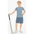 thumbnail image 6 of SILVERCELL 5-12T Boys' Active Athletic Performance Basketball Shorts Kids Quick Dry Sports Shorts with Pockets, 6 of 8