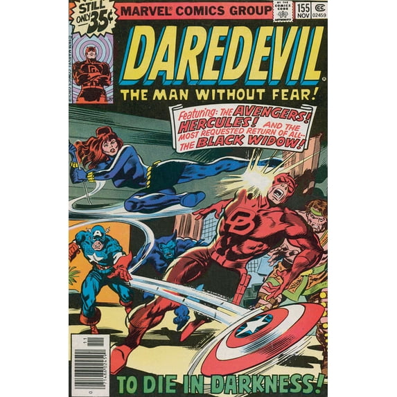 Daredevil #155 VF ; Marvel Comic Book