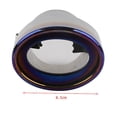 thumbnail image 2 of Exhaust Tailpipe Tip Stainless Steel Tail Throat Tail Pipe Car Modification Replacement, 2 of 5